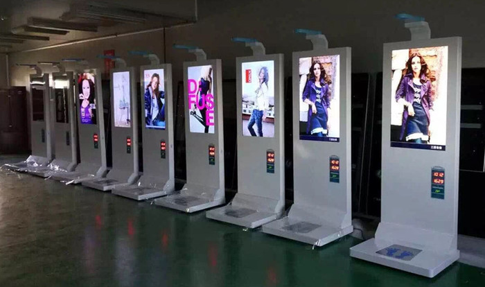 河北某广告公司42寸身高体重测量仪广告机项目