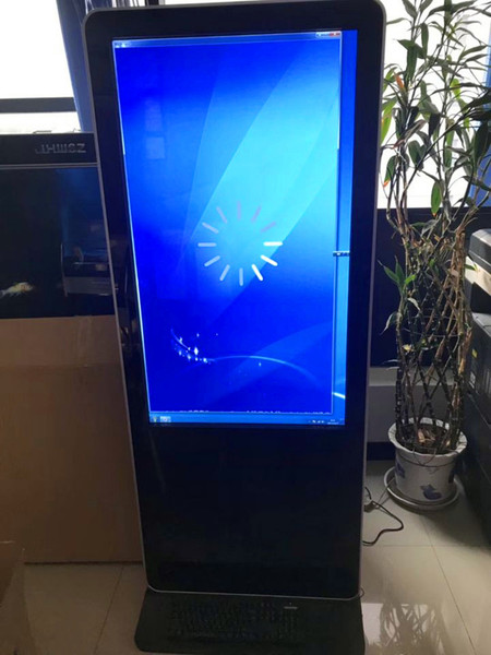 国信证券49寸立式触摸广告机